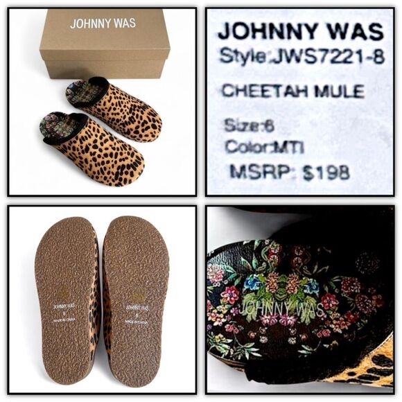 Johnny Was Cheetah Mule - Picture 14 of 16